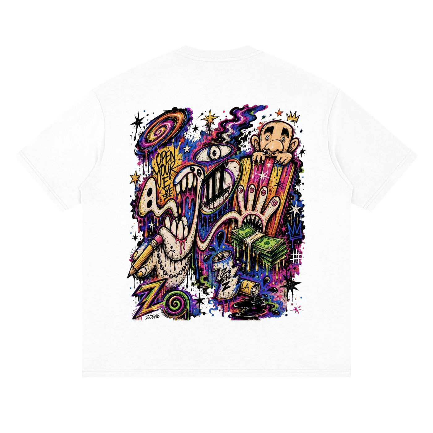 Streetwear Loose Drop Shoulder T-Shirt